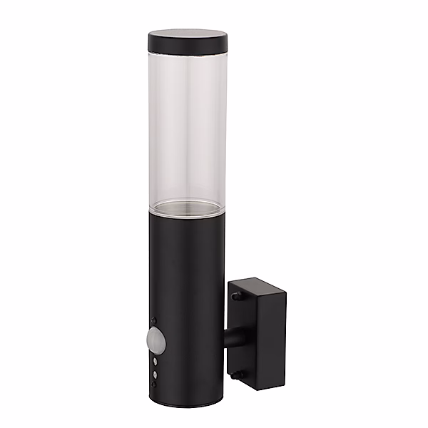 Applique LED RIGA-W1S GU10 IP44 avec détecteur – Réf. OJBHLXRPK5076010044