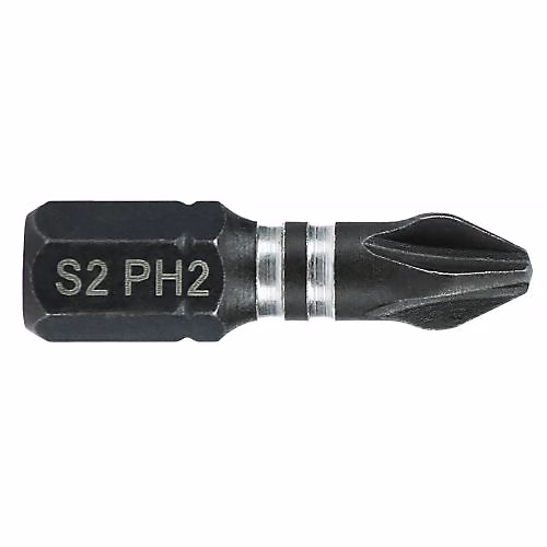 Boite de 25 embouts à choc impact PH2 25mm | HANGER – 133018