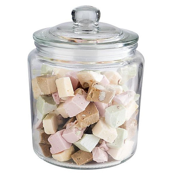 Bocal de conservation en verre pour biscuits – 0, 90 Litre