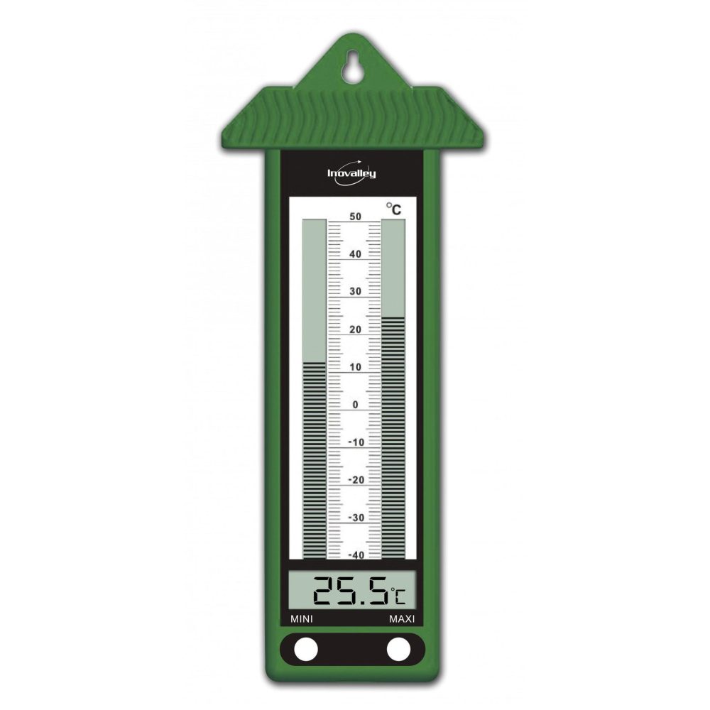 Inovalley Thermomètre intérieur ou extérieur INOVALLEY 315elv