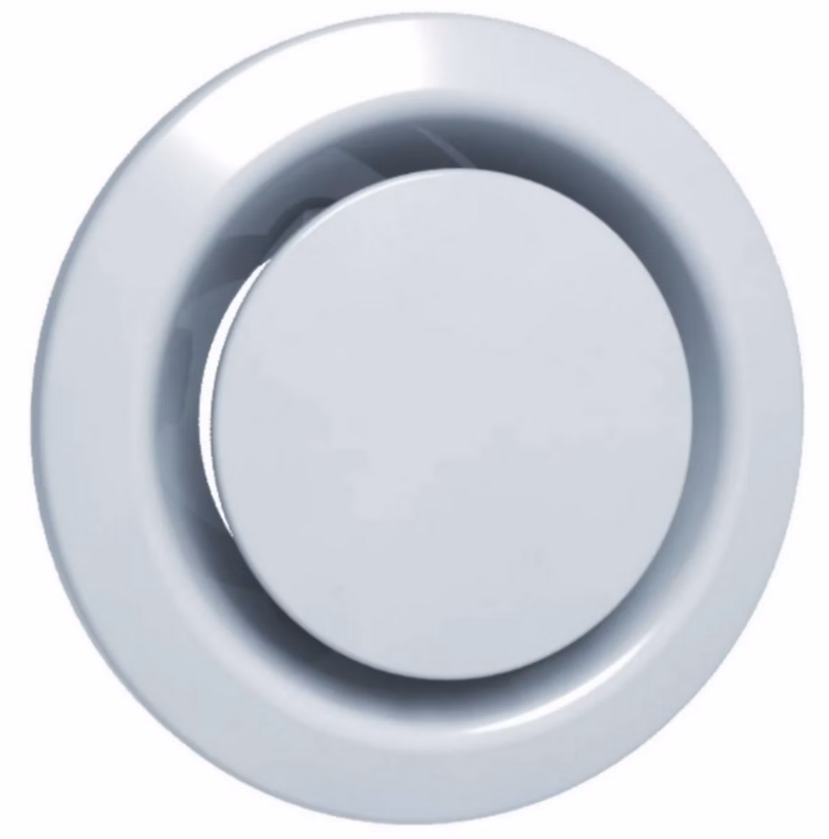 Bouche VMC Ø100 mm réglable pour extraction et insufflation – pour plaque de plâtre BEIP100, Autogyre