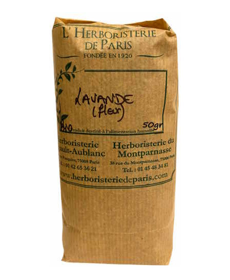 Herboristerie de Paris Tisane Lavande bio 50 gr
