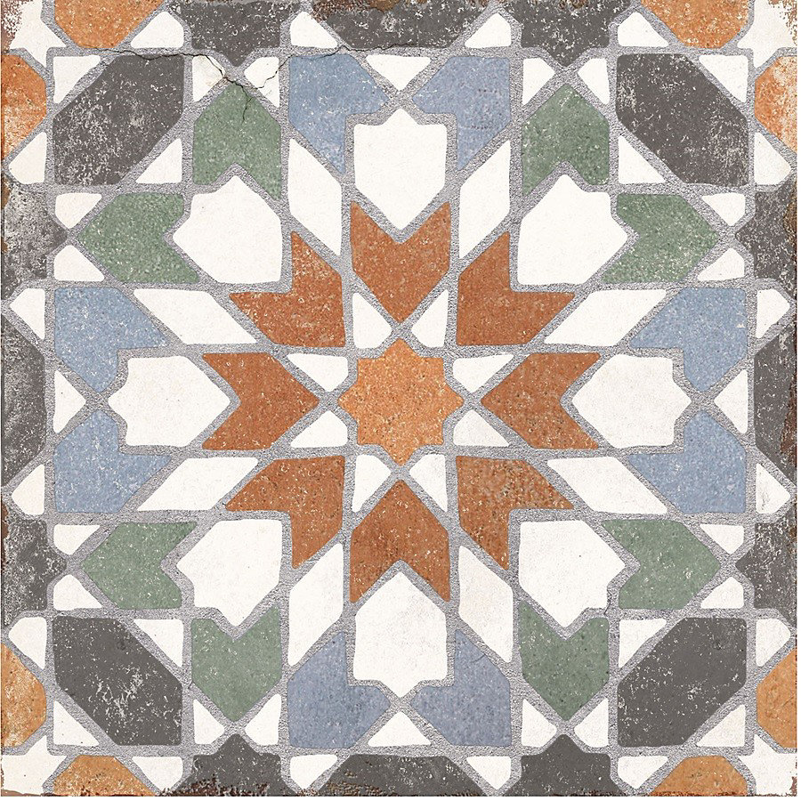 carrelage BELLA 20 × 20cm imitation carreaux ciment
