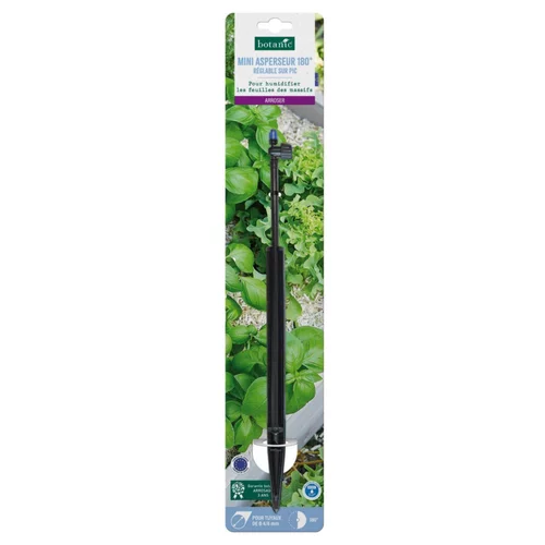 Mini asperseur 180° réglable sur pic botanic® - Arrosage goutte à goutte