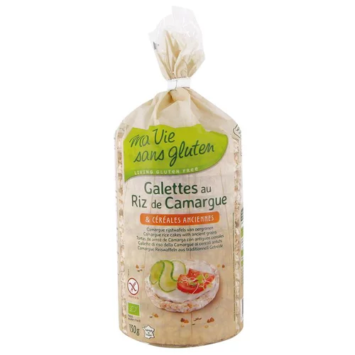 Galettes de riz de Camargue aux céréales anciennes 130 g
