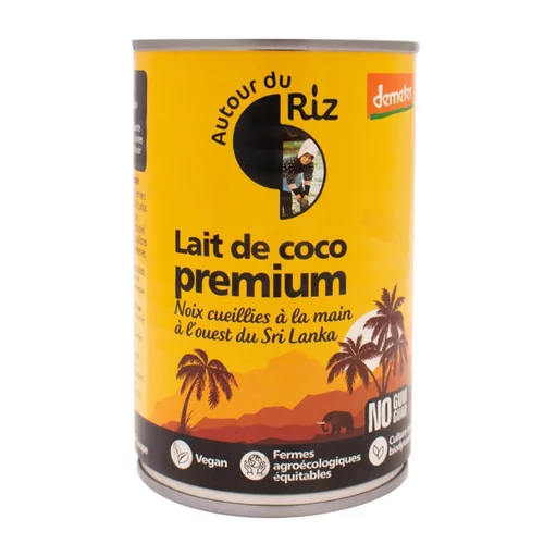 Lait de coco 17% matières grasses bio 400 ml