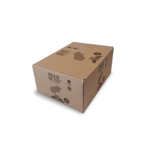 Nourriture aux aliments complets pour cochons d'inde Grain de vie - un carton de 3,2 kg