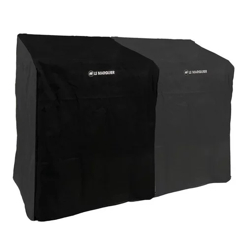 Housse de protection pour extension meuble de cuisine coloris noir en polyester Le Marquier - 110 x 65 x 85 cm