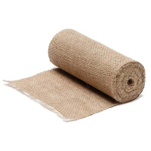 Bande de jute pour l'hiver coloris marron - 0,20 x 10 m