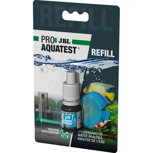 Kit recharge test pH eau douce, 7.4-9.0 - JBL ProAquaTest