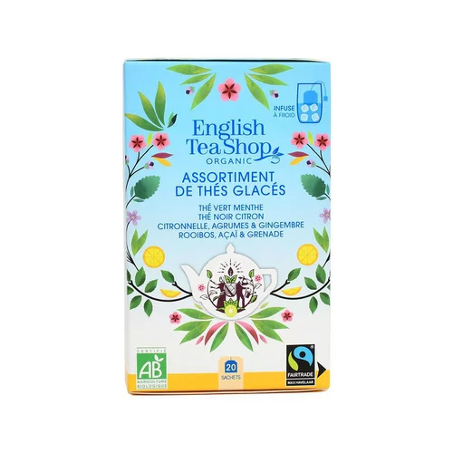 Assortiment de thés glacés bio EnglishTea - 20 sachets