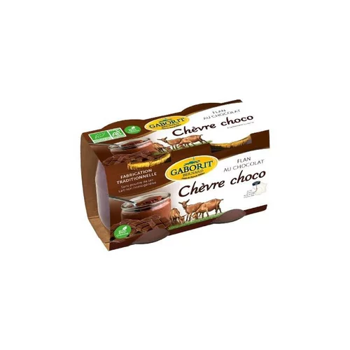 Chèvre choco-flan au chocolat Gaborit - 2X125 g