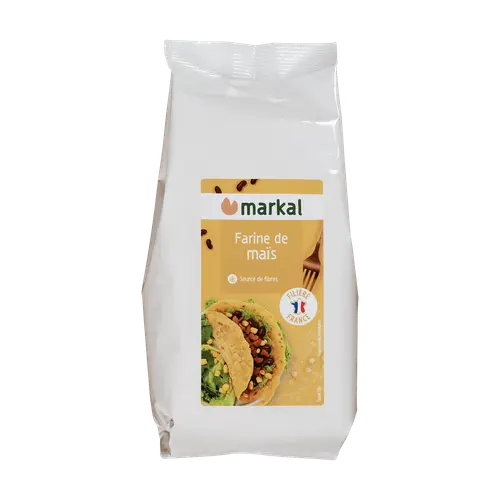 Farine de maïs bio – 500 gr