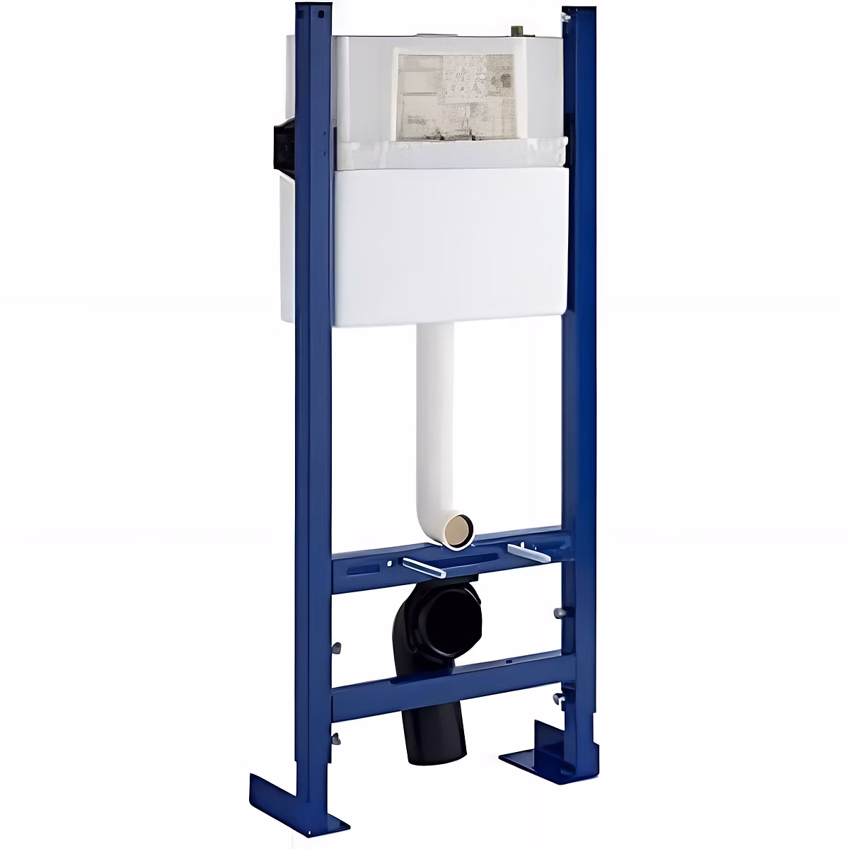 Bâti support SANFIx autoportant avec Réservoir de WC décharge latérale pour Cuvette de WC suspendue | WC suspendu