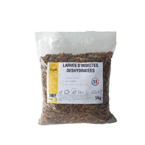 Larves d’insectes déshydratées Magalli - 1 kg