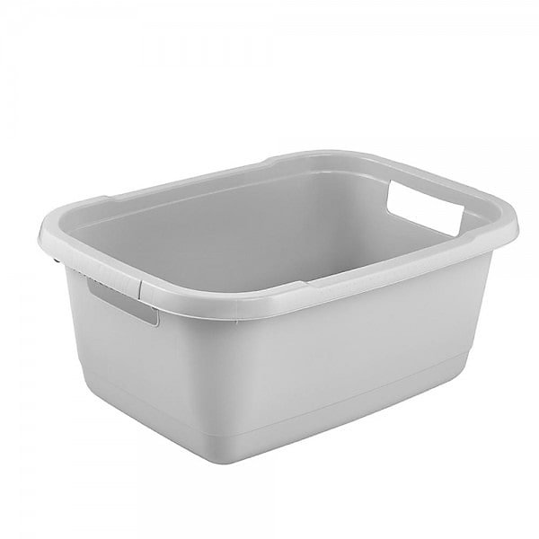 Bassine à linge élégante et pratique 32 litres – Gris