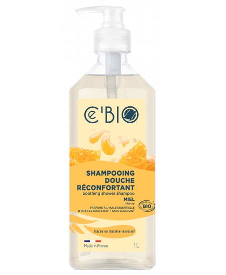 C'bio - Shampooing douche Miel - 1 L