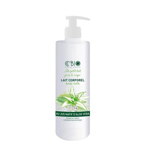 Lait Corporel Flacon pompe 200 ml blanc