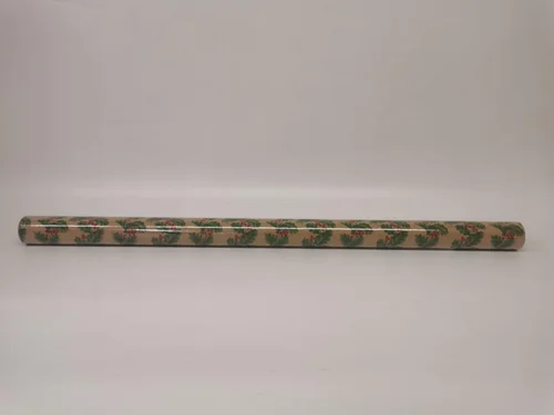 Papier kraft à motif en rouleau - 70 cm x 2 m