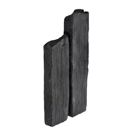 Mini piquet en béton teinté aspect ardoise anthracite Hairie Grandon - H 33/28/25 cm