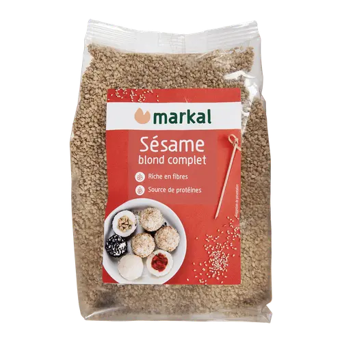 Sésame blond complet bio Markal - 500 g