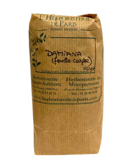Herboristerie de Paris Tisane Damiana 50 gr