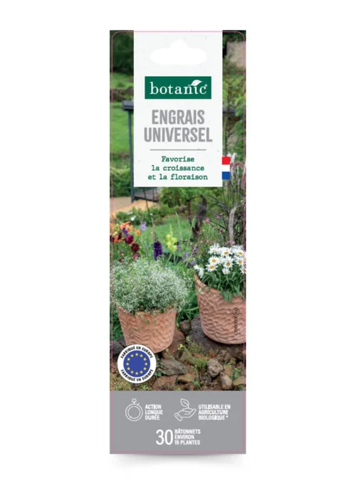 Engrais universel en boîte botanic® - 30 bâtonnets