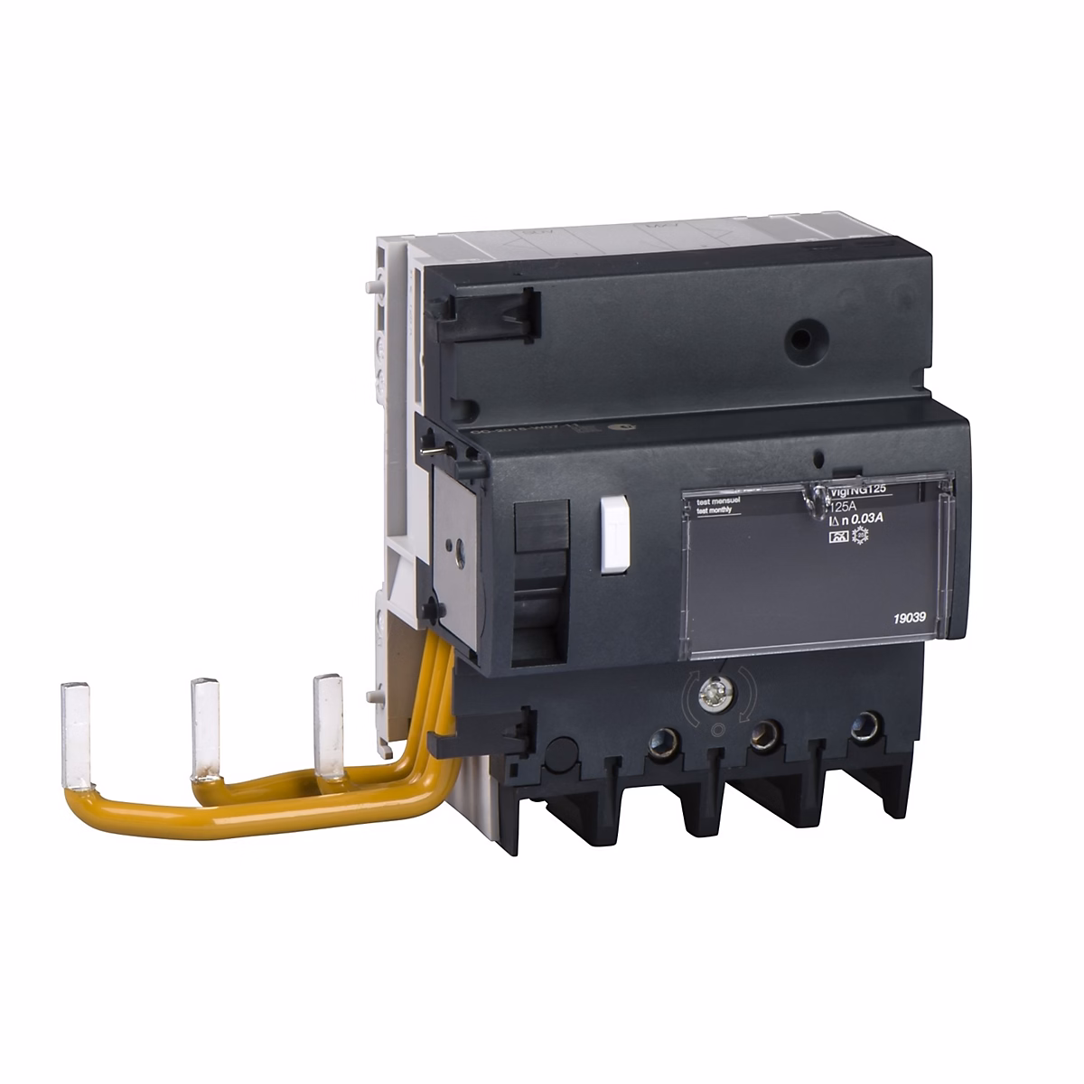 19033 Ng125 Vigi Ng125 – Bloc Différentiel | 63a | 3p | 230..415v | 1000ma S | Schneider Electric
