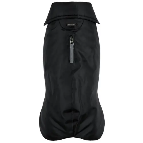 Manteau imperméable pour chien noir polyester Wouapy – Taille 80