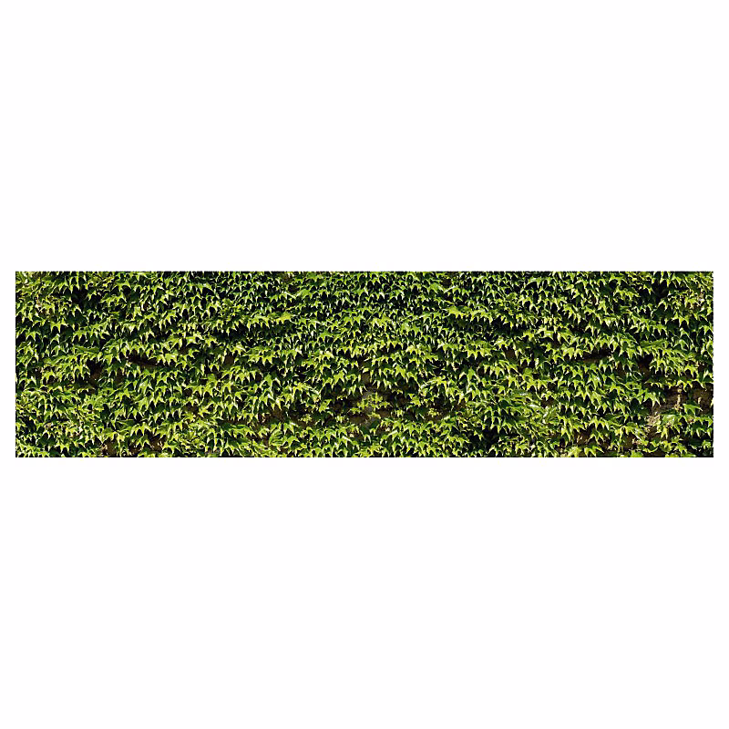 Brise vue imprimé VIGNE VIERGE – H.0.8 x L.3 m, 100% occultant, Made in France par Scenolia + kit de fixation offert