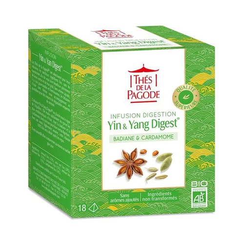 Infusion bio Yin et Yang Digest - 18 sachets