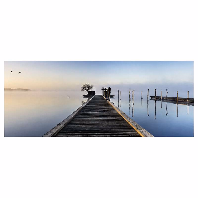 Brise vue imprimé SOUSTONS – H.2 x L.5 m, 100% occultant, Made in France par Scenolia + kit de fixation offert