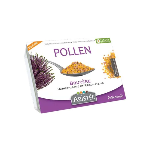 Pollen de bruyère et de fleurs sauvages en barquette de 250 g