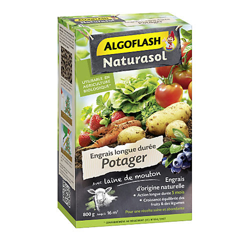 Engrais potager longue durée 800 g | Engrais
