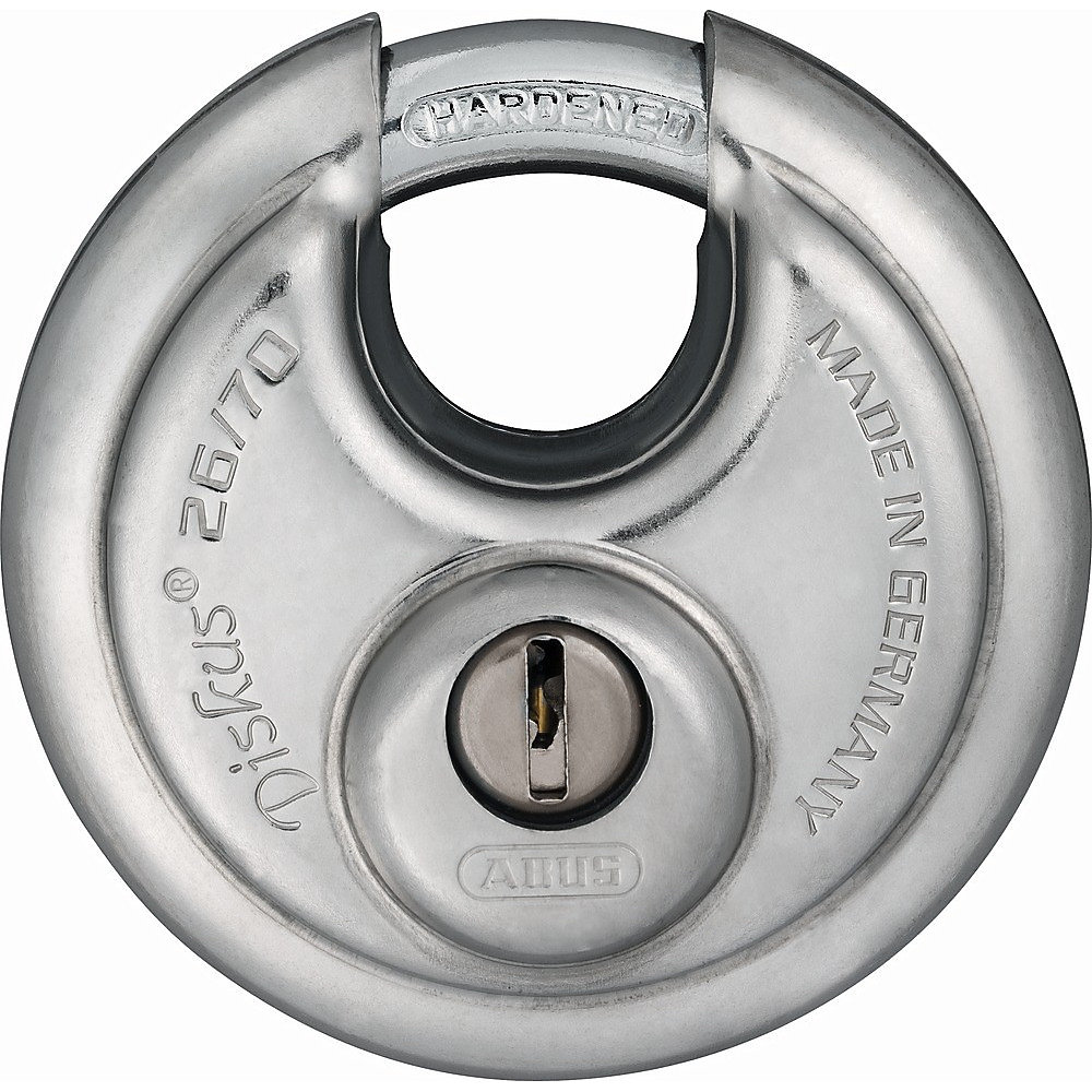 Cadenas rond extérieur ABUS Diskus 26/70 – Réf. PPRQJYWUJ0812022007