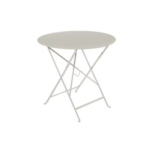 Table pliante Bistro ronde gris argile Ø 77 x 74 cm