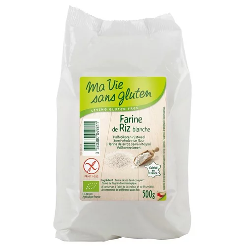 Farine de riz blanche sachet 500g