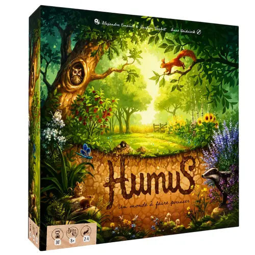 Jeu de société Humus, Un monde à faire pousser - à partir de 8 ans