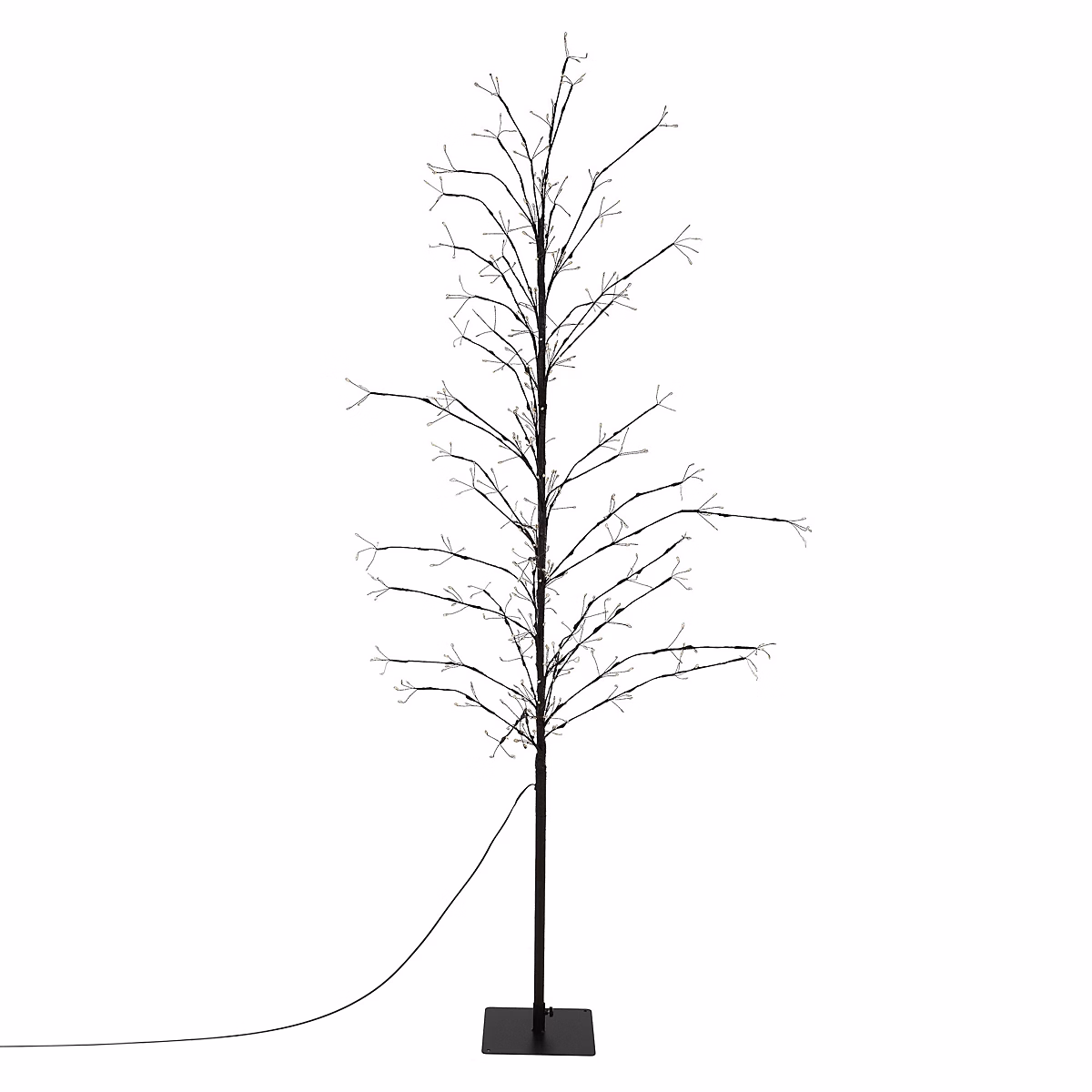 Décoration d'arbre artificiel avec 480 LED blanc chaud avec minuterie 180cm IP44 – Réf. YMUCOIQYS0240822416