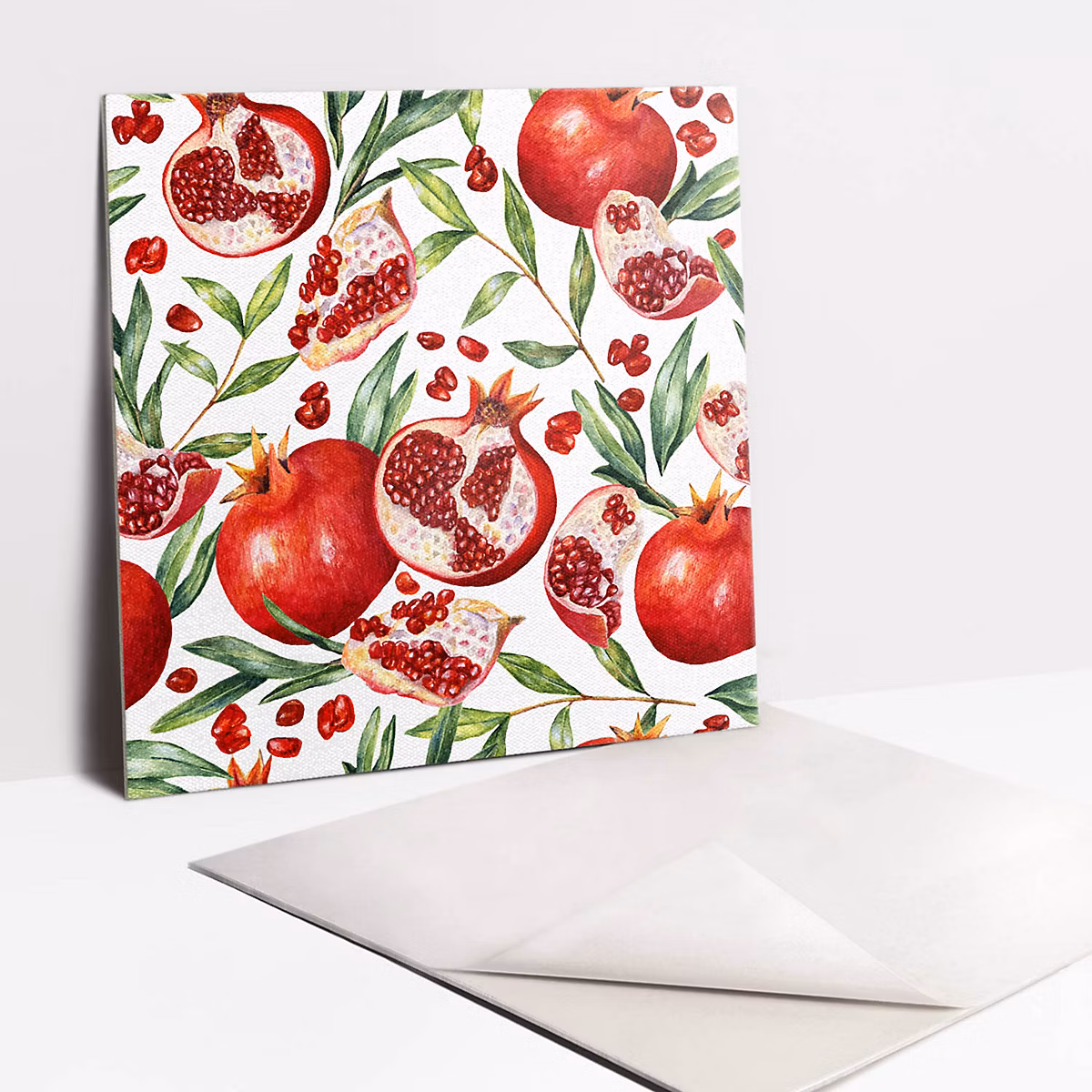 Carreaux vinyle Tulup 30 × 30 cm fruit de grenade 9 pcs