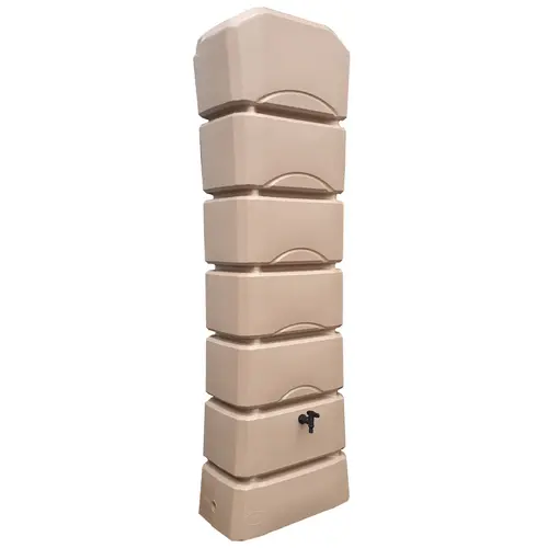 Récupérateur d'eau de pluie Latitude Belli Marron Cappucino - 300 litres