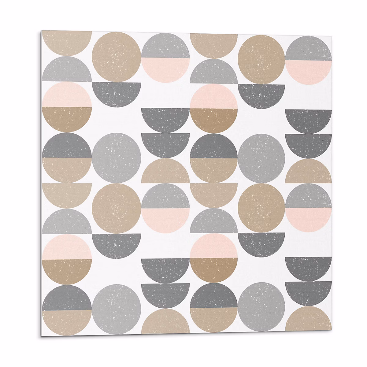 Carreau Vinyl Adhésif Wallfluent 20 × 20 cm Géométrie Des Cercles Et Des Demi-Cercles 20 pièces