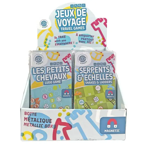 Jeux de voyage magnétique MGM Games - dès 3 ans