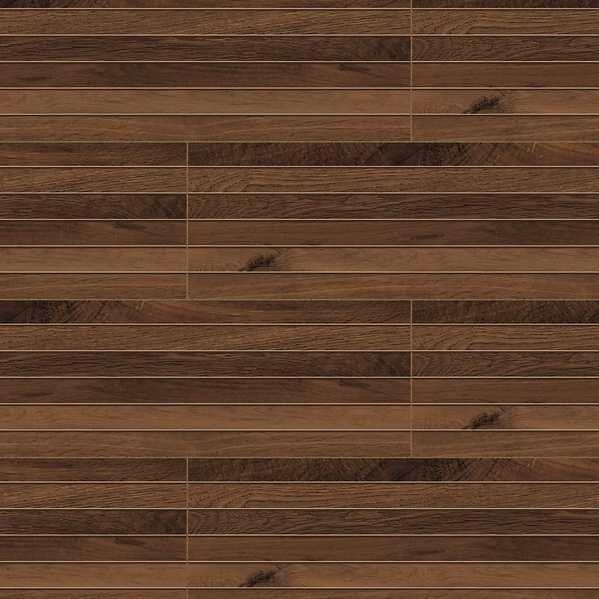 Carrelage effet Parquet Bois Chêne Cuir Stripe 75 × 18 – 5 × 0,9 cm Mat Lorenta, Sol et mur intérieur (vendu par carton de 0,555 m²)