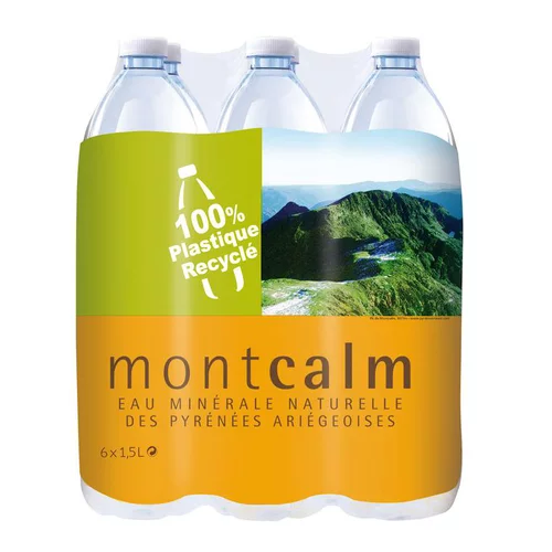 Bouteille d'eau Montcalm 1,5L (bouteille vendue à l'unité)